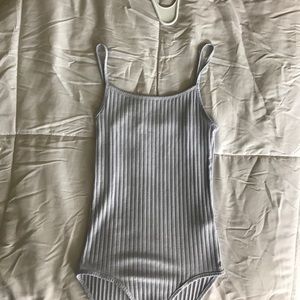 Baby blue bodysuit